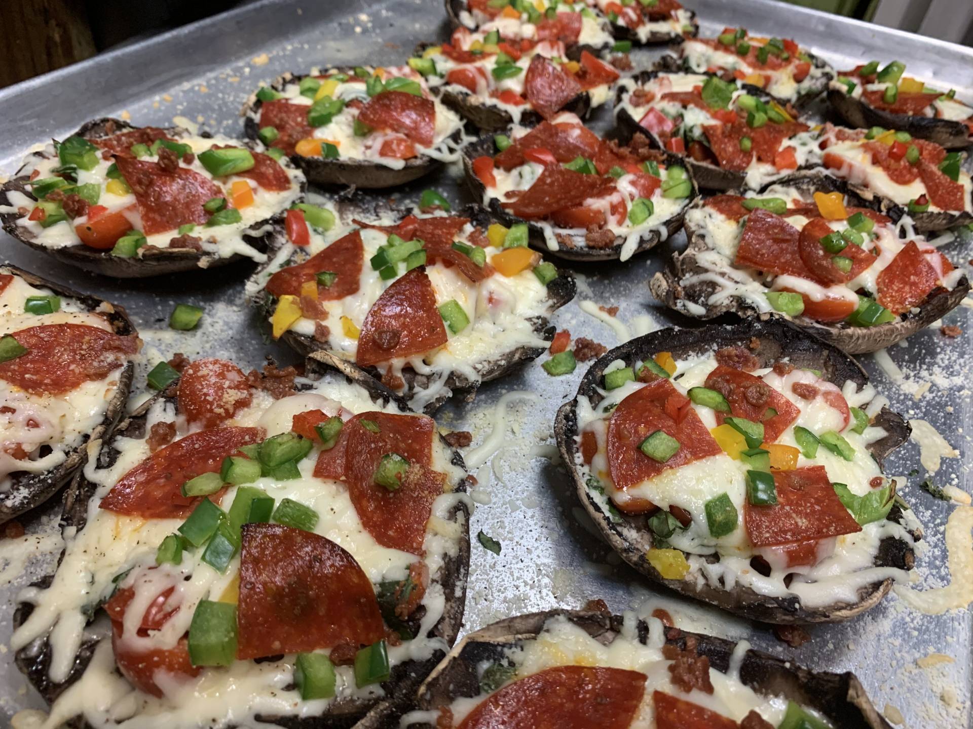 Portobella Pepperoni Pizza